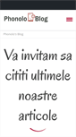 Mobile Screenshot of phonoloblog.org