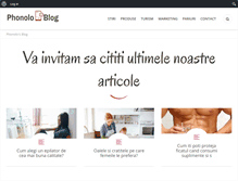 Tablet Screenshot of phonoloblog.org